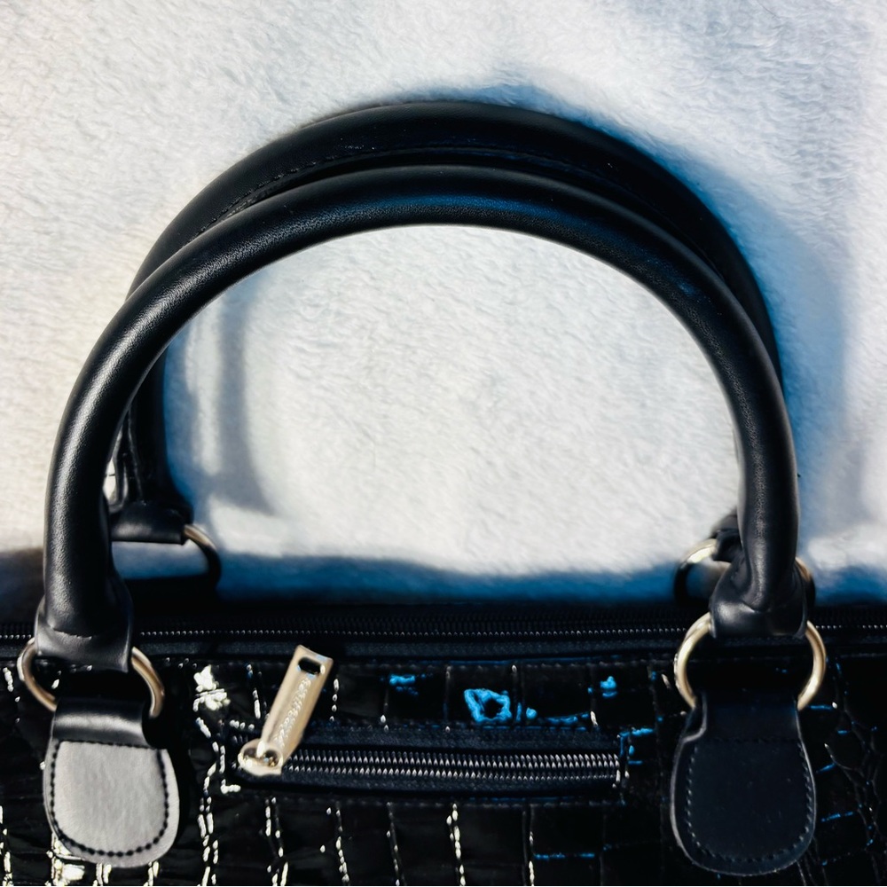 Wine Insulated Bag in Black NWOT - Picture 3 of 7